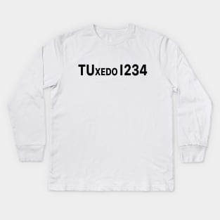 TUxedo 1234 Kids Long Sleeve T-Shirt